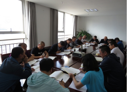 配送公司黨委召開“不忘初心、牢記使命”主題教育學習交流會