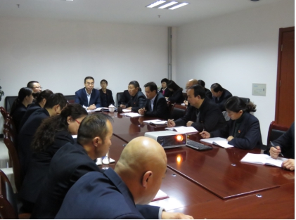 集團(tuán)黨委成員、紀(jì)委書記李志明來我司宣講黨的十九大精神